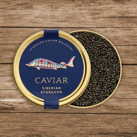 Caviar malossol d'esturgeon Baerii