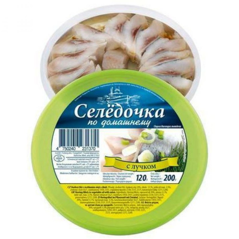 Harengs marinés aux oignons façon maison - 200 ml