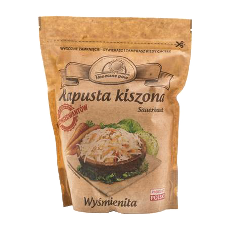 Choucroute marinée aux carottes sachet souple refermable 1 kg