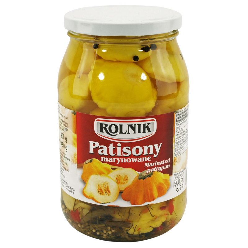 Pâtissons marinés pasteurisés - Aigre-doux,...
