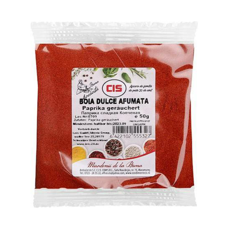 Paprika doux fumé en poudre - 50 g