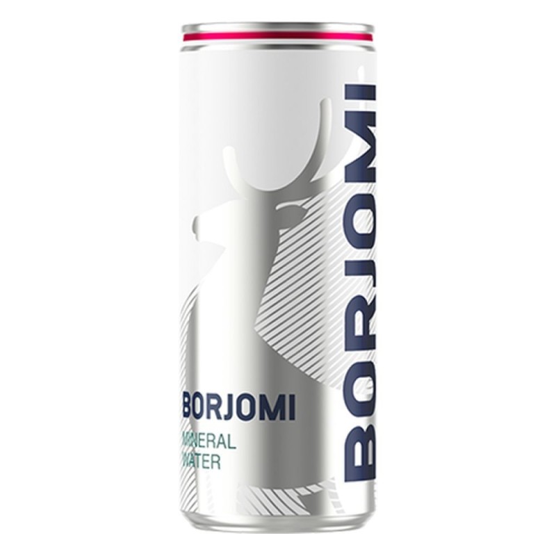 Eau minérale Borjomi - Canette alu 0,33 l