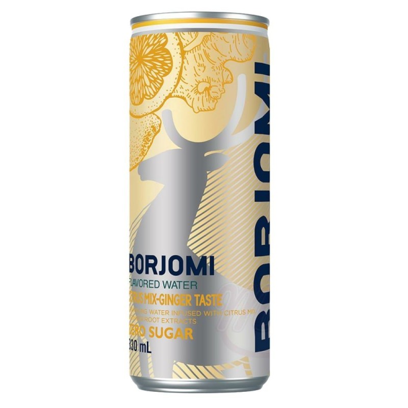 Eau minérale gazeuse Borjomi - Agrumes &...
