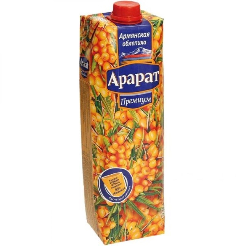Nectar de baies d'argousiers avec pulpe - Tetra...