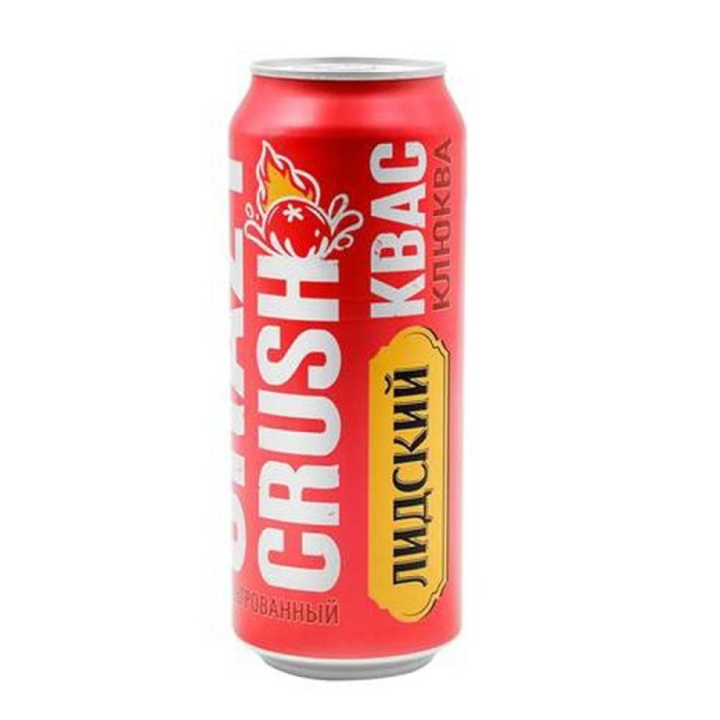 Kvas aux canneberges Crazy Crush - Canette alu...
