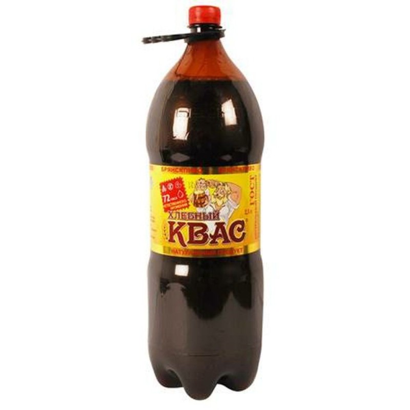 Kvas de Briansk - Saveur pain noir - Bouteille...