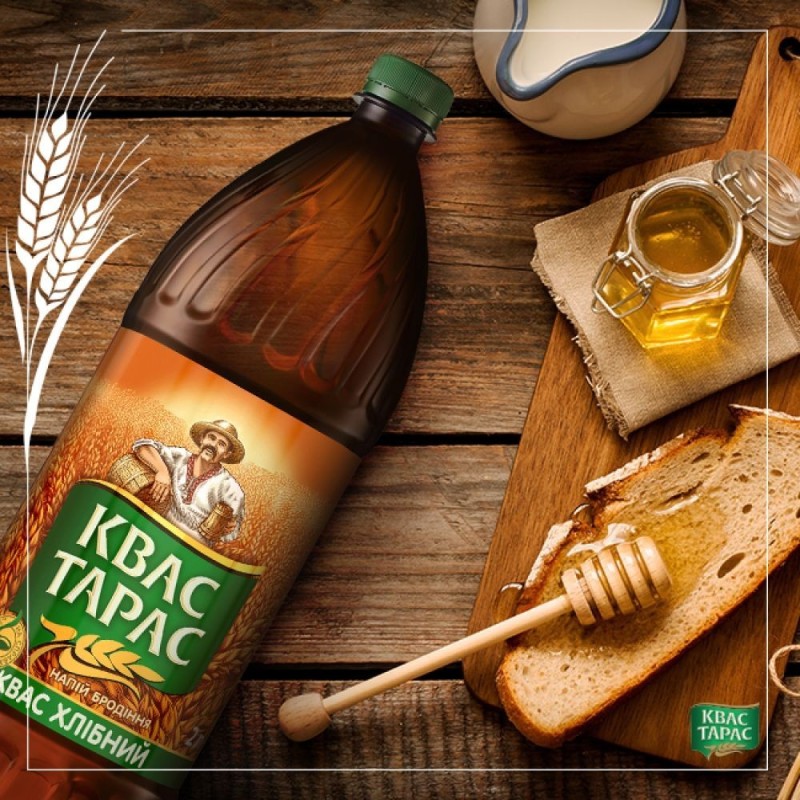 Kvas ukrainien Taras - Bouteille PET - 2 l