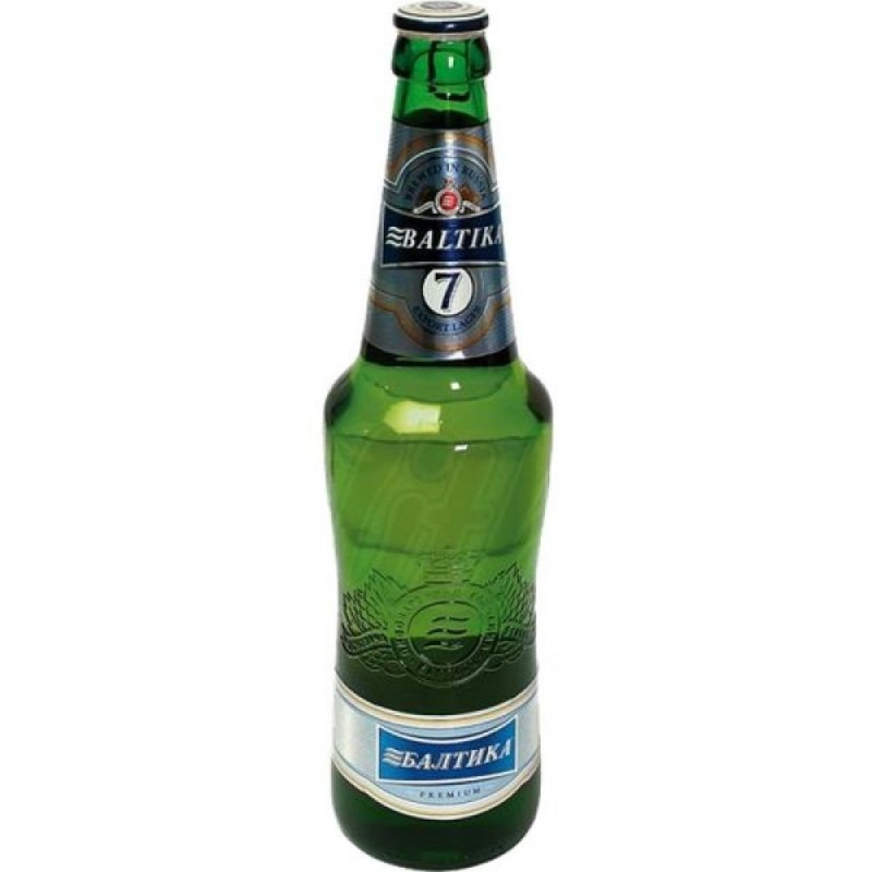 Bière blonde Baltika N°7 - Alc. 5,4% - 0,47 l