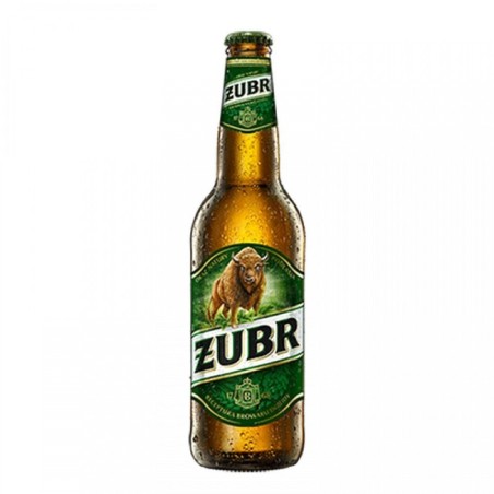 Bière blonde polonaise - Zubr - Alc. 6% - 0,5 l