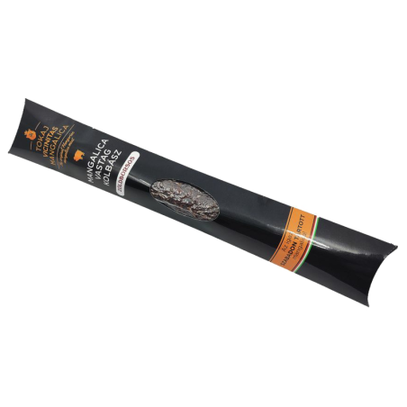 Saucisse sèche fumée vieillie - Tokay Mangalica - Poivre vert - 500 g minimum