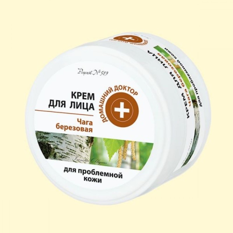 Crème visage/corps goudron de bouleau & chaga -...