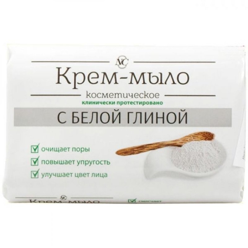 Savon crème à l'argile blanche - 90 g
