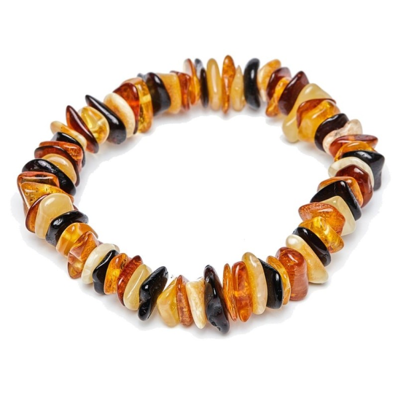 Bracelet en ambre pour adulte - Chips - Palanga...
