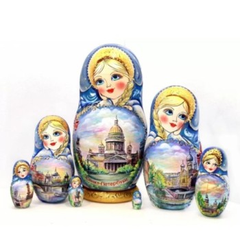 Starshaya - Aquarelle de Saint Petersbourg - Poupées...