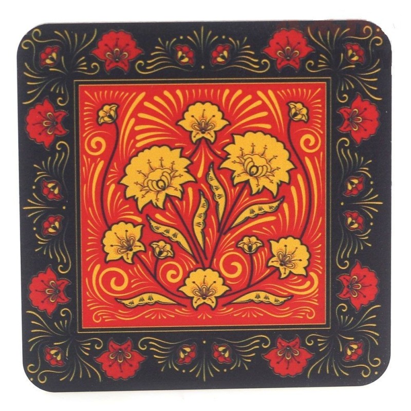 6 sous-verres à bière - Classique 9 x 9