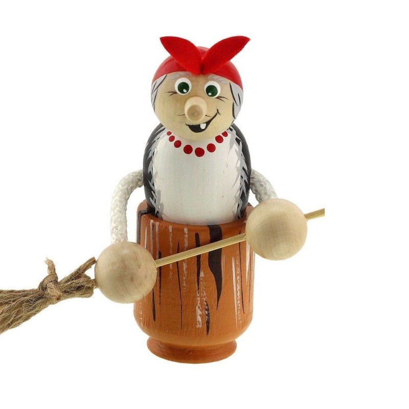 Baba Yaga 12 cm  - Décoration à suspendre