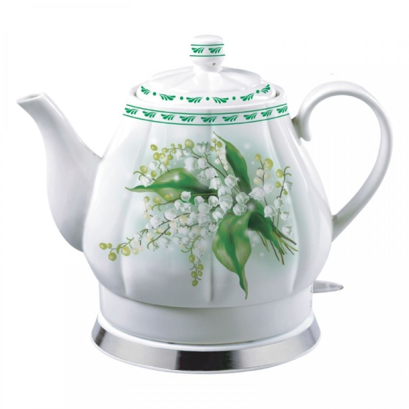Bouilloire électrique céramique - Muguet - 1.7l...