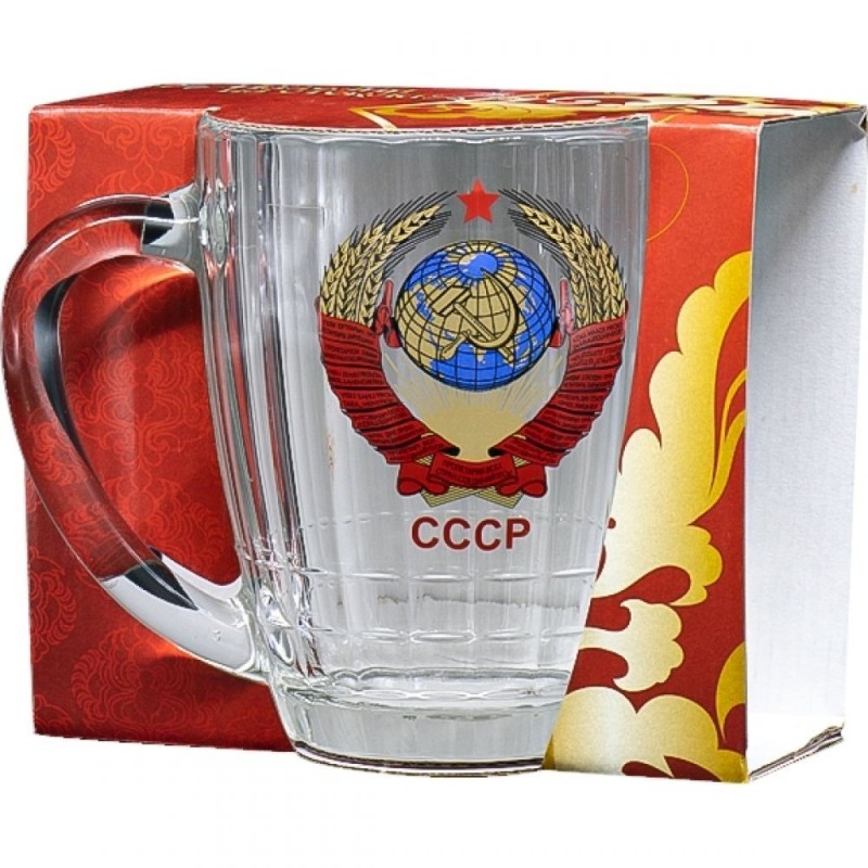 Chope, verre à bière 500 ml URSS