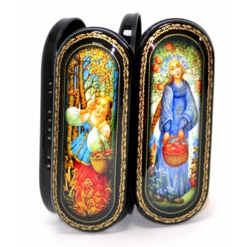 Etui à lunettes "Beautés russes" 16 x 7 cm