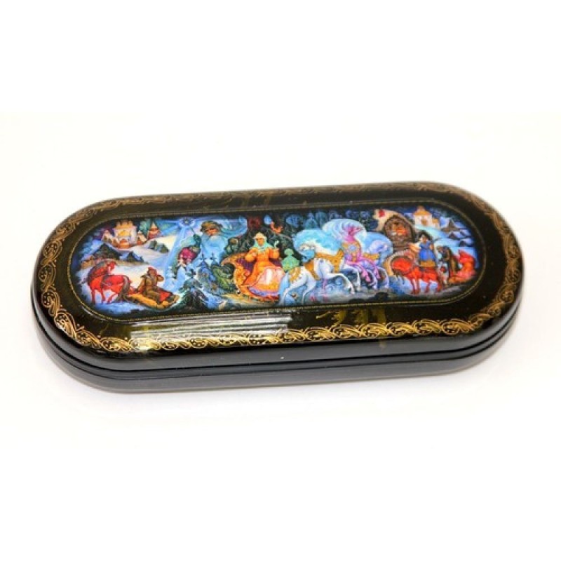 Etui à lunettes laqué 16 x 7 cm "Contes de fées"