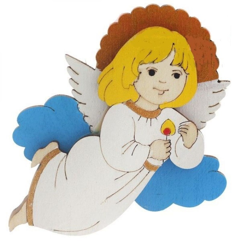 Magnet - Les Anges - Avec une bougie