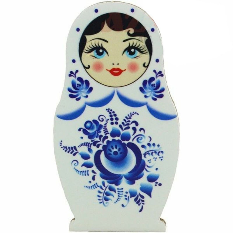 Magnet matriochka - Gjel - 7 x 3.8 cm