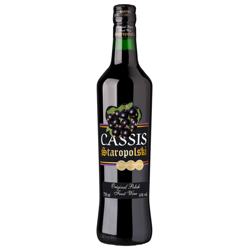 Vin de fruit traditionnel au cassis