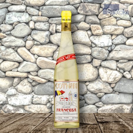 Vin blanc très sec - Roumanie, Cotnari - 100% Francusa - 75 cl