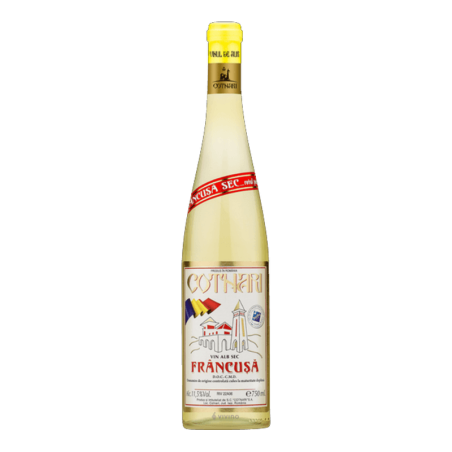 Vin blanc très sec - Roumanie, Cotnari - 100% Francusa - 75 cl