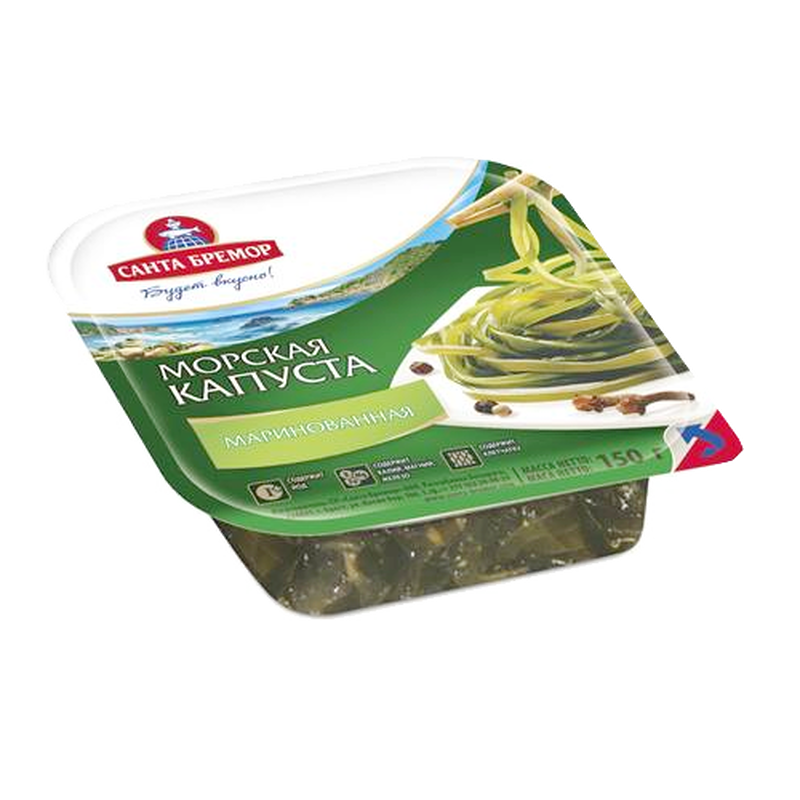 Algues marinées pour salades