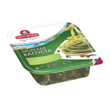 Algues marinées pour salades