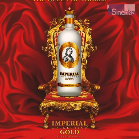 Offrez-vous l'excellence avec la vodka Tsarskaya Gold Imperial Collection