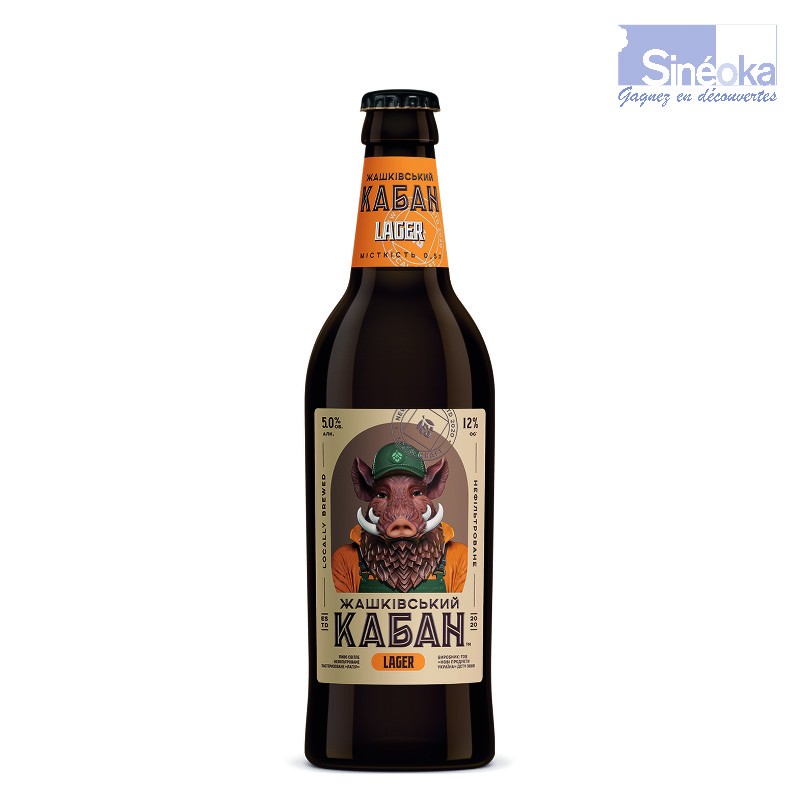 Bière blonde Lager ZHASHKIVSKY KABAN