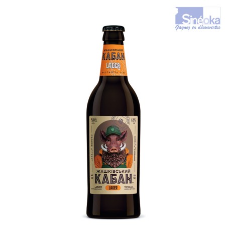Bière blonde Lager ZHASHKIVSKY KABAN