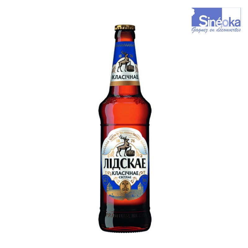 Bière blonde Biélorusse classique - Lidskoyé, la tradition de Lida.
