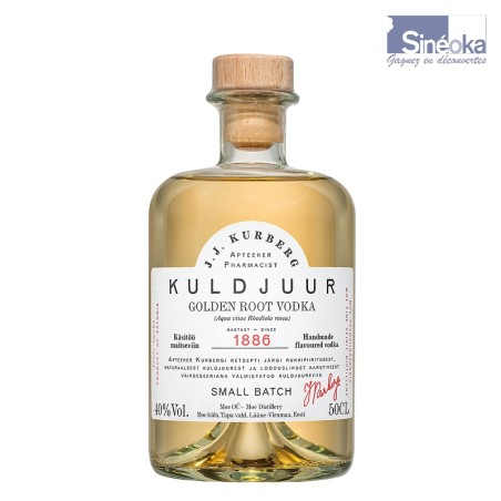 Vodka Kuldjuur Racines Dorées de Moe : L'Excellence Artisanale Estonienne