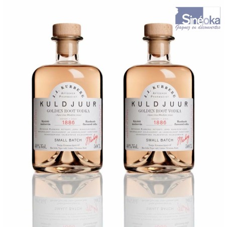 Vodka Kuldjuur Racines Dorées de Moe : L'Excellence Artisanale Estonienne