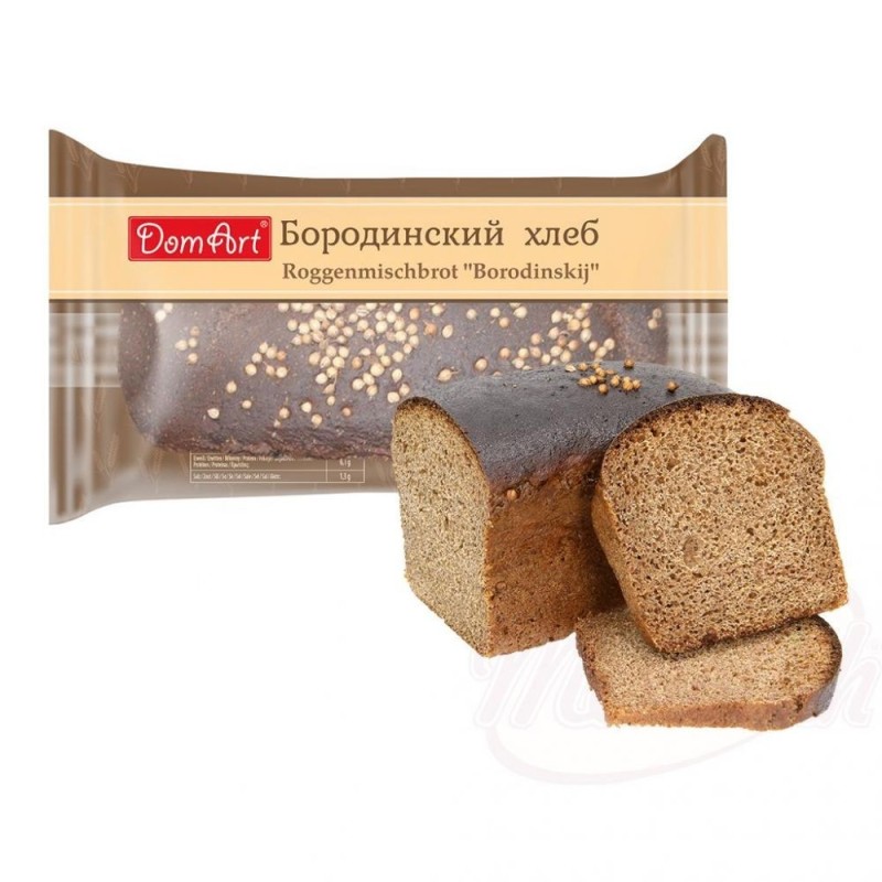Pain de seigle noir Borodinsky - 350 g