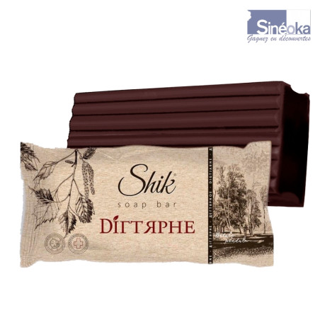 Savon Shik, au goudron de bouleau  avec et sans emballage