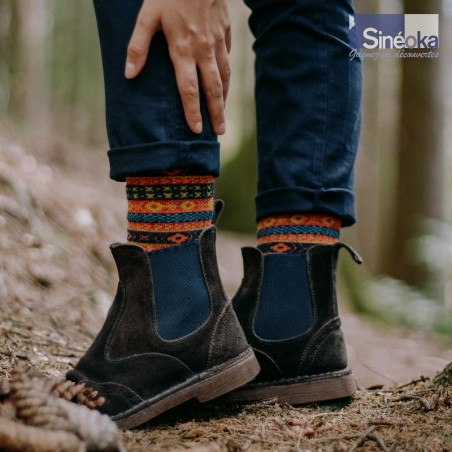 Chaussures hommes, pantalon et chaussettes chaudes Arvid