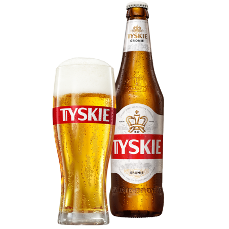 Assortiment - Bières blondes polonaises - Casier découverte de 20 x 0,5 l