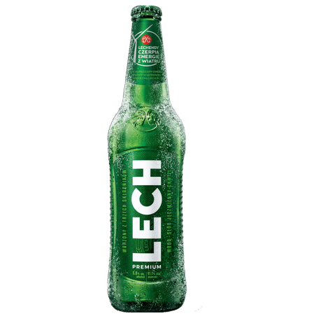 Assortiment - Bières blondes polonaises - Casier découverte de 20 x 0,5 l
