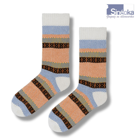 Chaussettes hiver Markus de Polar Star présentées sur fond blanc.