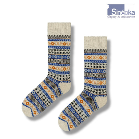 Chaussettes Ragnar sur fond blanc