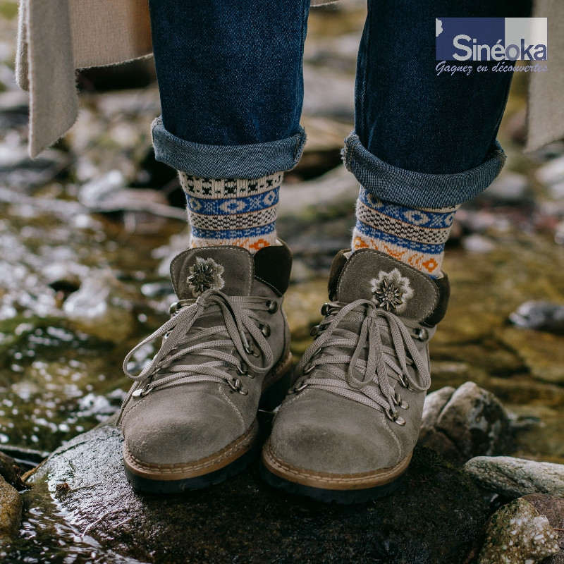 Chaussettes Ragnar, dans la nature.