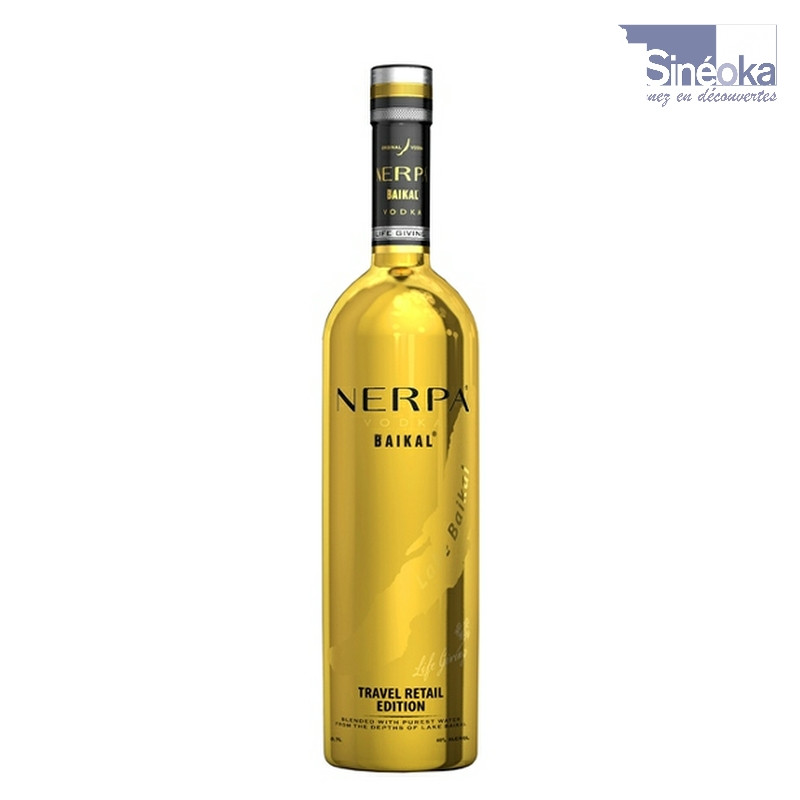 Vodka Premium Baïkal Gold – Coffret Prestige...