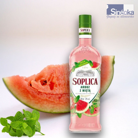 Soplica Pastèque & Menthe : L’Alliance Exquise de Saveurs Estivales - 0,5 l