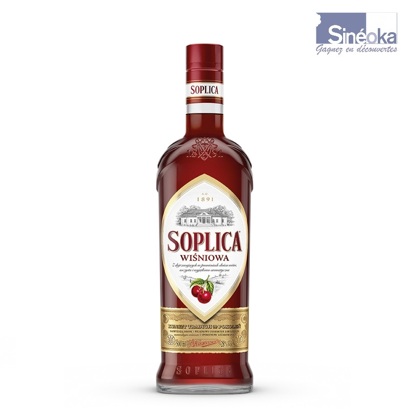 Vodka polonaise Soplica Wisniowa à la cerise -...