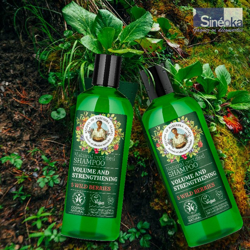 Shampooing Naturel Volume & Renforcement aux 5...