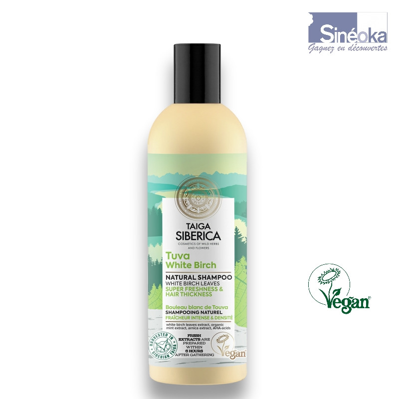 Shampoing Fraîcheur Naturelle au Bouleau Blanc...